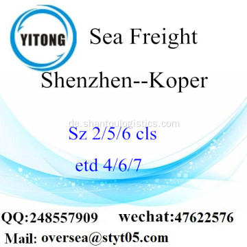 Shenzhen-Hafen LCL Konsolidierung nach Koper